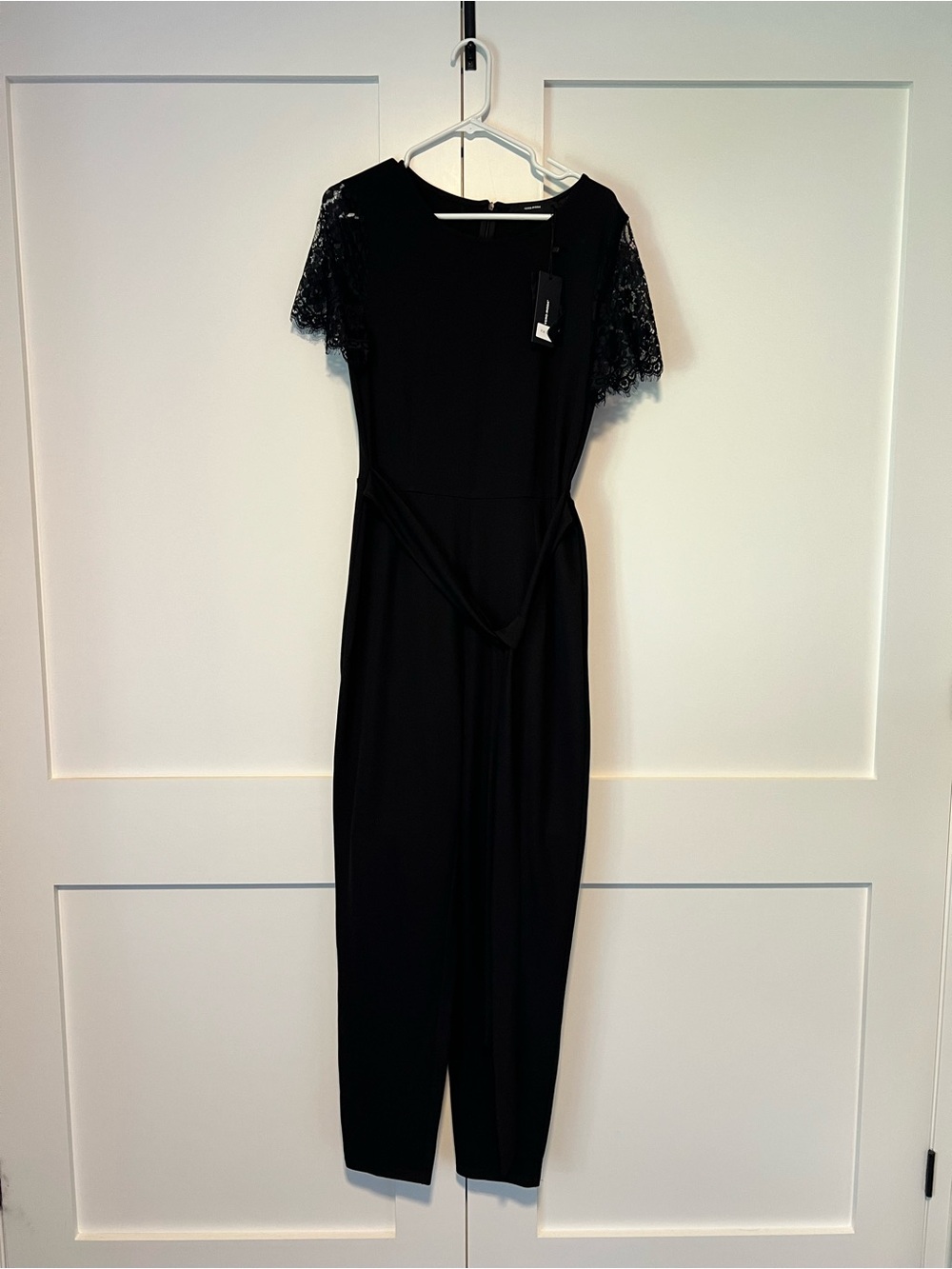 Vero Moda Black Lace Sleeve Romper